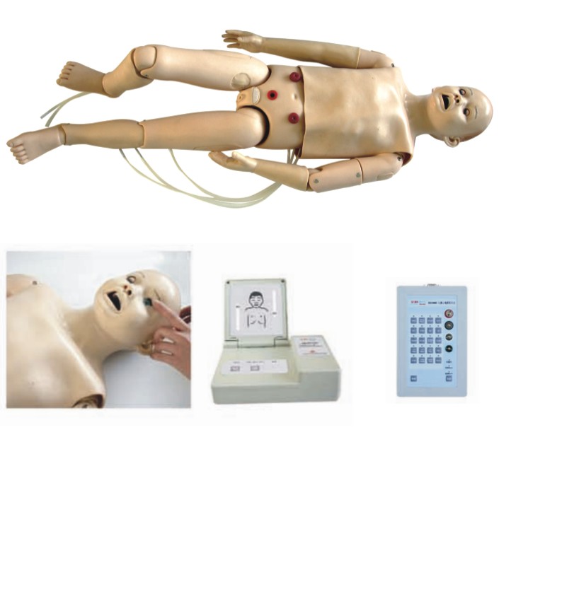 全功能五歲兒童高級模擬人，急救模型