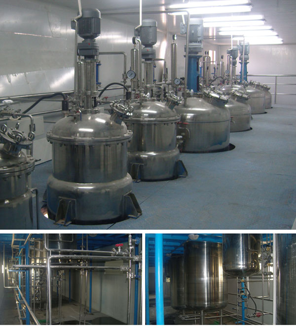LG-PJ系列 全自動多聯(lián)不銹鋼發(fā)酵罐&mdash;大型發(fā)酵車間