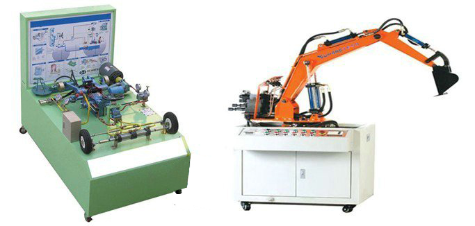 工程機械整機液壓操縱系統(tǒng)實訓(xùn)臺(各機型可定制)
