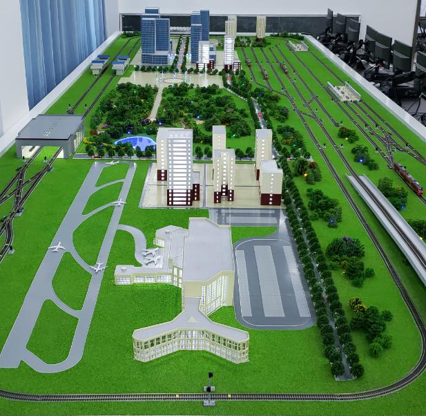 軌道交通實物沙盤模型