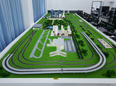 軌道交通實物沙盤模型