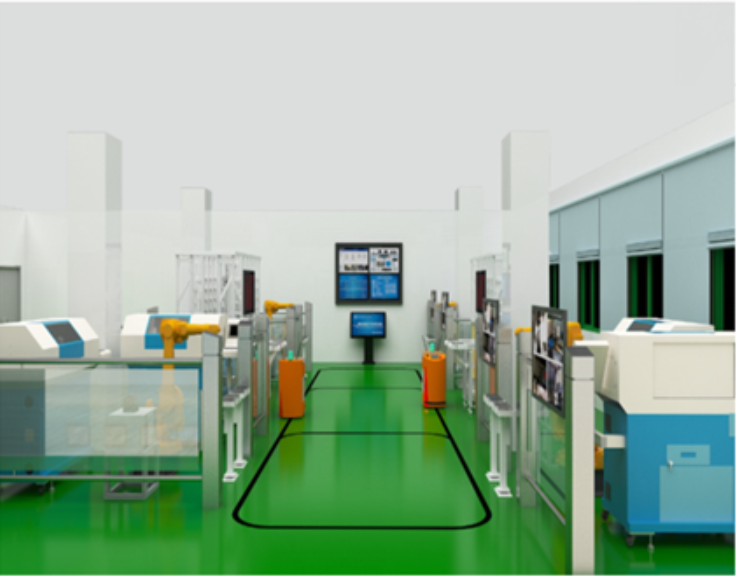 LGJ-SJ10智能機(jī)器人個性化訂制多智能體生產(chǎn)線