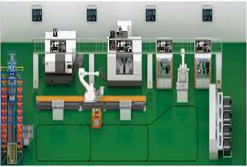 LGJ-SJ11智能機(jī)器人個性化定制多智能體生產(chǎn)線