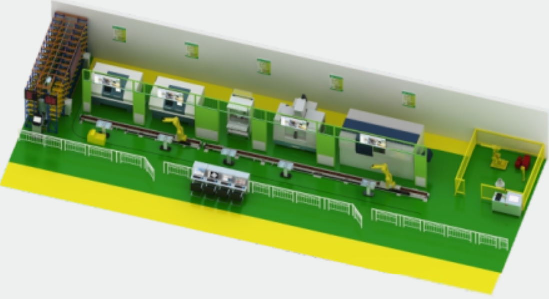 LGJ-SJ15智能機器人個性化定制多智能體生產線