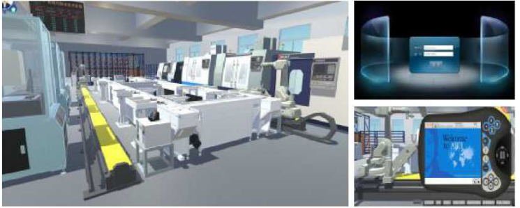 LGJ-SJ21智能機器人數(shù)字虛擬3D仿真教學系統(tǒng)