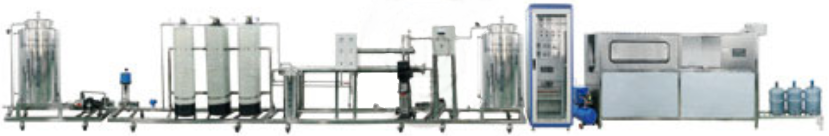 純凈水自動化生產(chǎn)線實訓(xùn)系統(tǒng)(工程型)