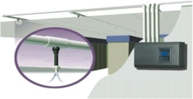 管網(wǎng)式極早期煙霧探測報警系統(tǒng)實訓(xùn)裝置