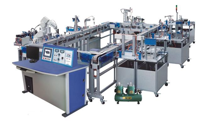 模塊式柔性自動環(huán)形生產(chǎn)線實(shí)訓(xùn)系統(tǒng)(工程型)